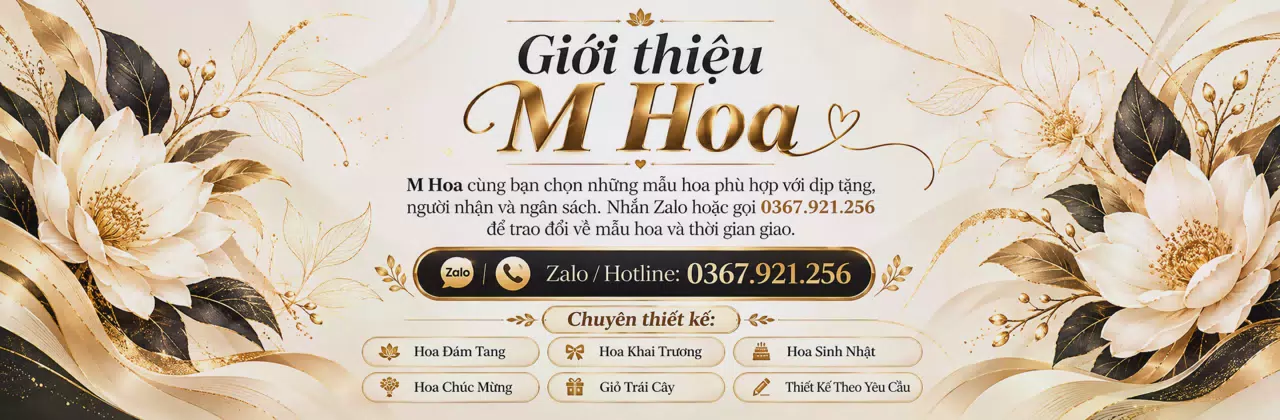 Ảnh bìa Shop hoa tươi Xã Vân Khánh An Giang - Gửi hoa đẹp, trao lời thương